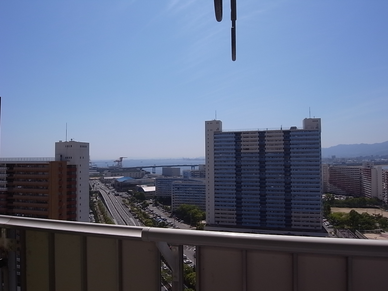 View. West face from the balcony ・ Overlooking the sea side