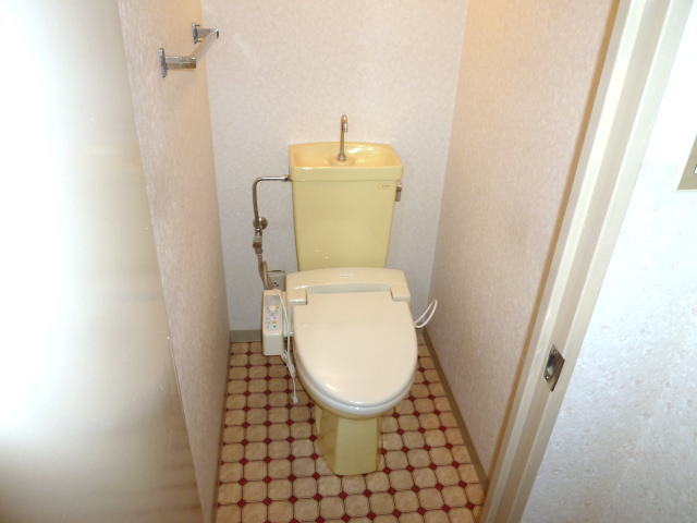 Toilet. With Washlet