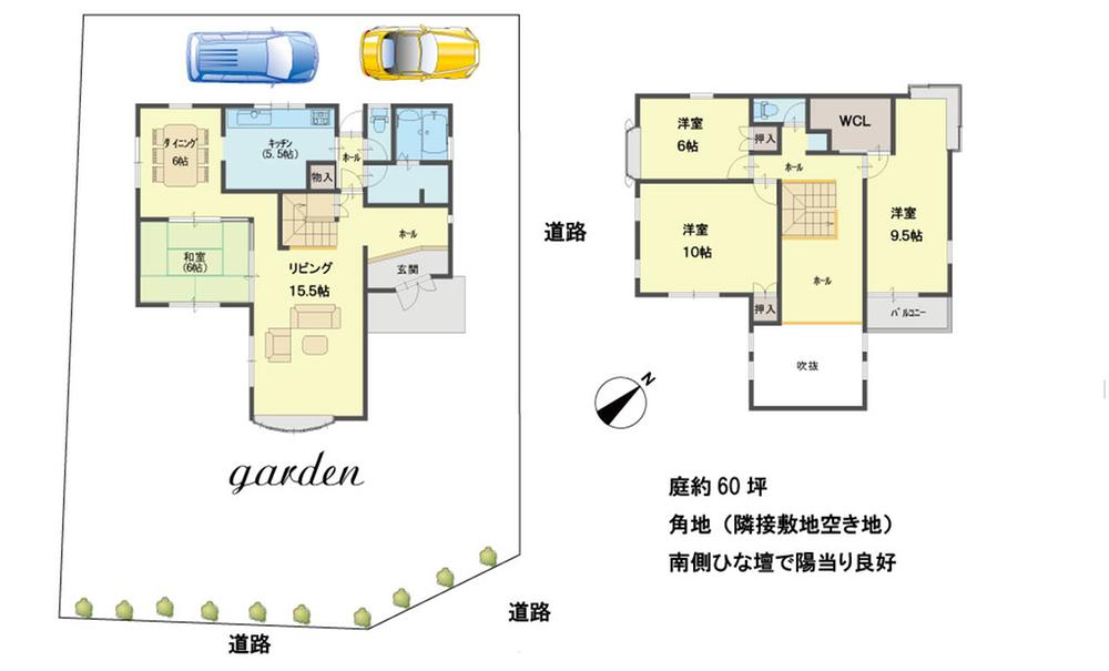 Floor plan. 27,800,000 yen, 4LDK, Land area 296.02 sq m , 4LDK of living that was building area 144.98 sq m spacious