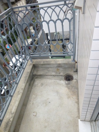 Balcony. Outdoor Laundry Area