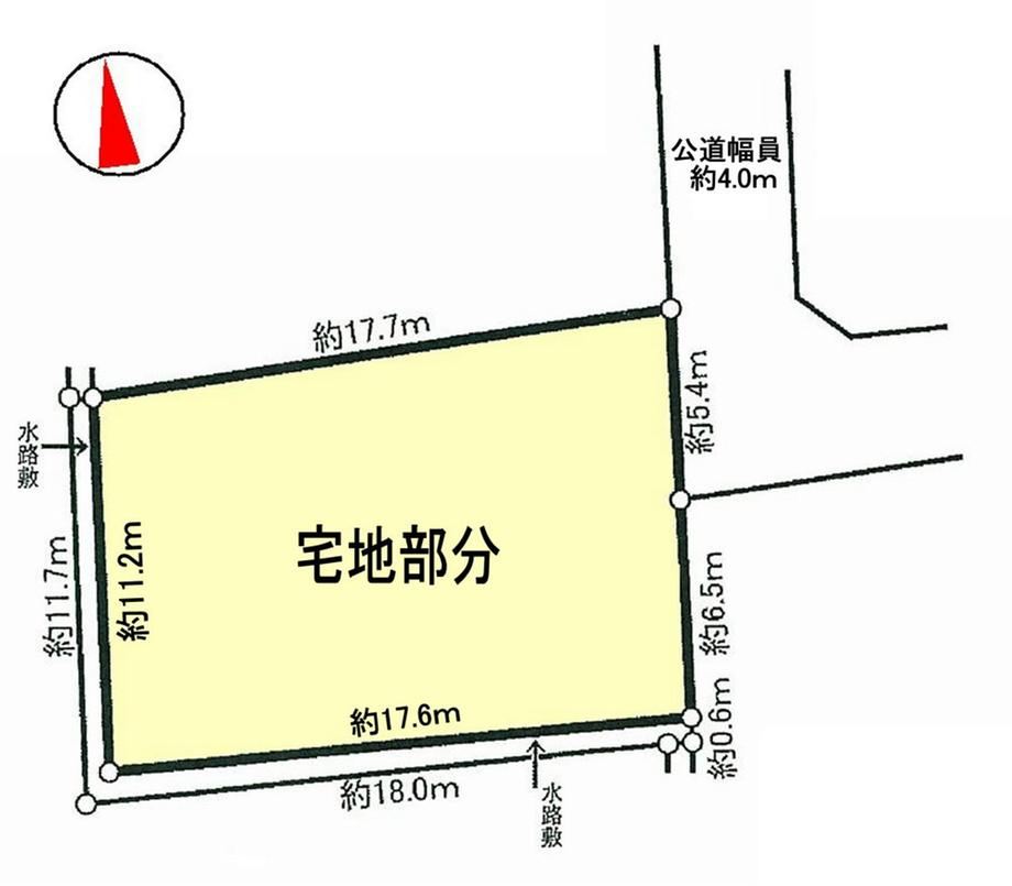 Compartment figure. Land price 54,900,000 yen, Land area 221.41 sq m