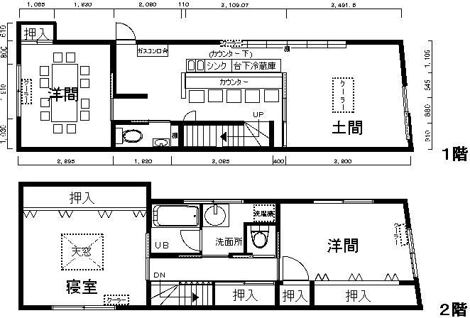 Floor plan. 28 million yen, 3K, Land area 85.34 sq m , Building area 85.34 sq m