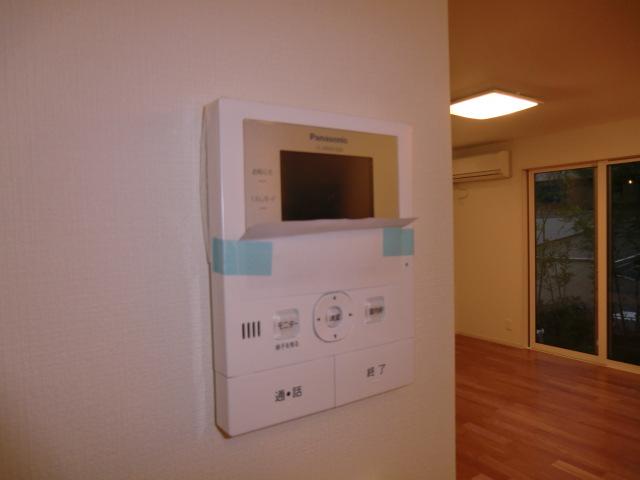 Security equipment. Local photos (color monitor intercom)