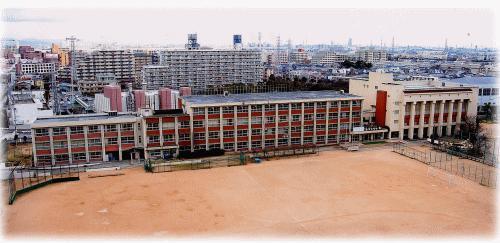 Primary school. Takasu 666m until junior high school
