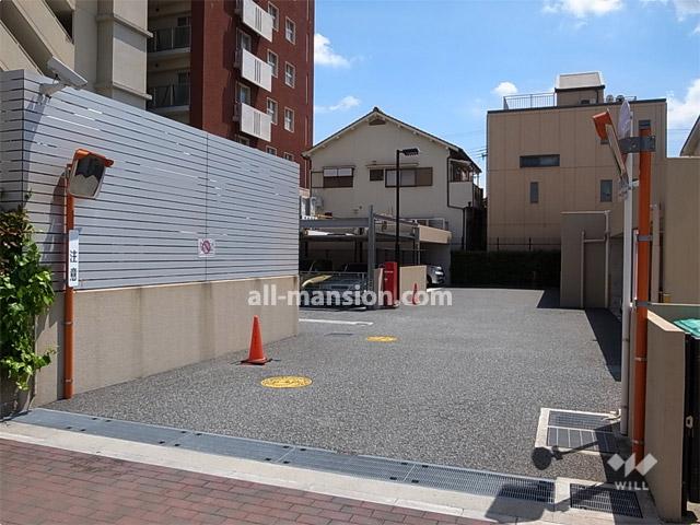 Parking lot. Common areas