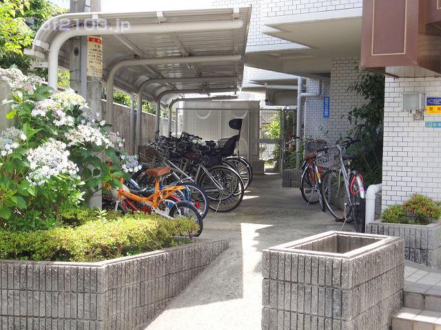 Other common areas. It uncluttered bicycle parking is a good feeling