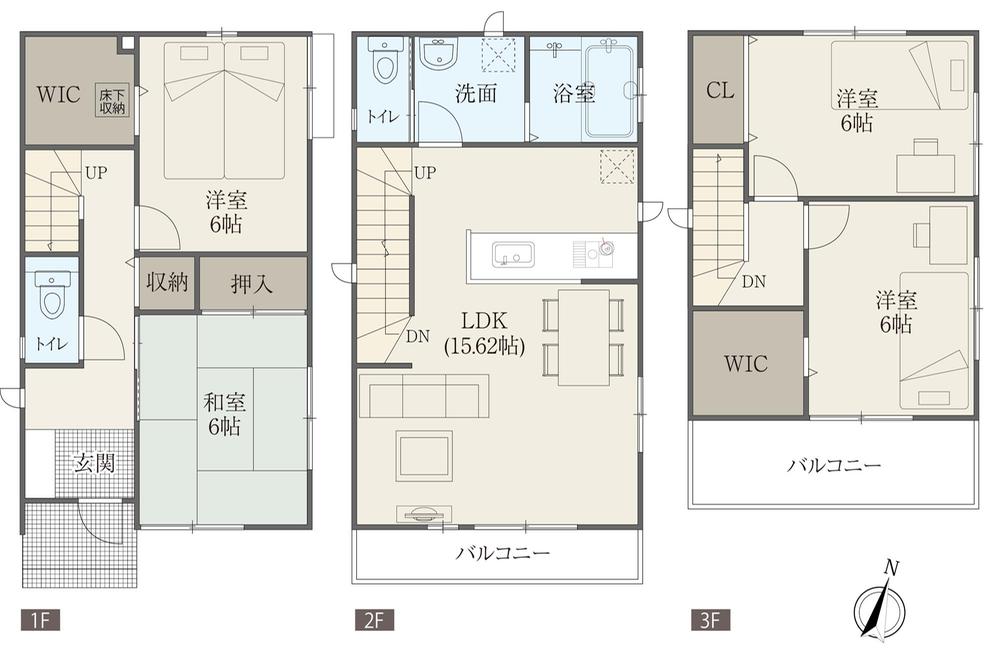 Floor plan. Convenient city to be dotted with the beginning a number of commercial facilities Nishinomiya Gardens Nishinomiya. 