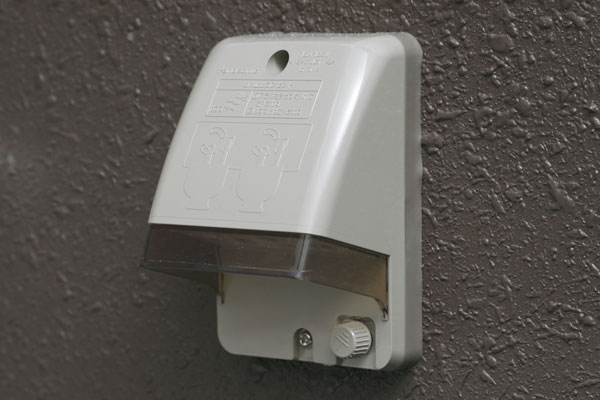 balcony ・ terrace ・ Private garden.  [Waterproof outlet] Installing a waterproof outlet on the balcony. Electrical appliances are also available in the outdoor (same specifications)