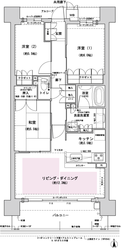 Floor: 3LDK, occupied area: 74.89 sq m, Price: 38,280,000 yen