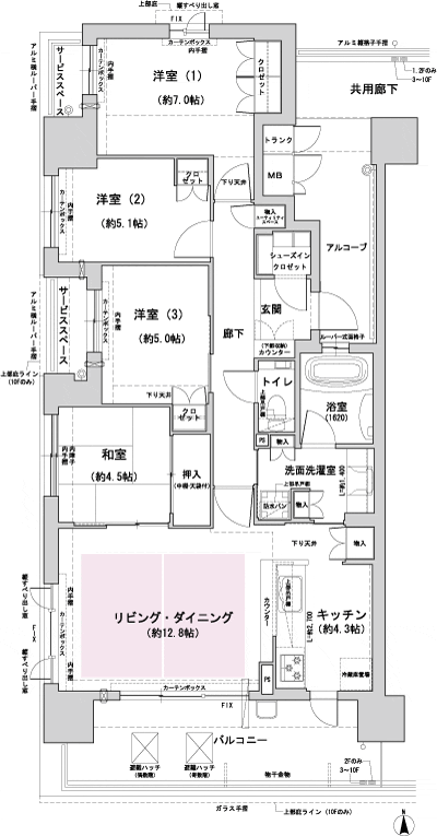 Floor: 4LDK, occupied area: 89.24 sq m, Price: 49,480,000 yen