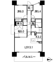 Floor: 3LDK, occupied area: 72.83 sq m, Price: 37,480,000 yen