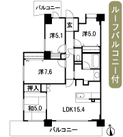 Floor: 4LDK, occupied area: 85.38 sq m, Price: 46,649,000 yen