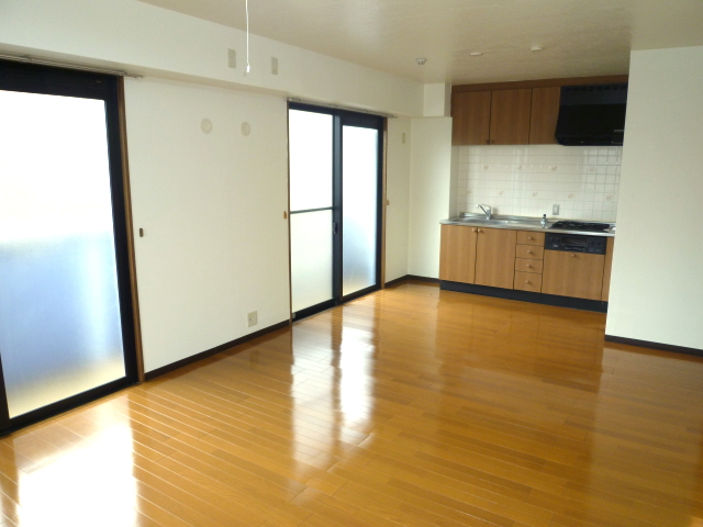 Living and room. Bright living room facing the balcony