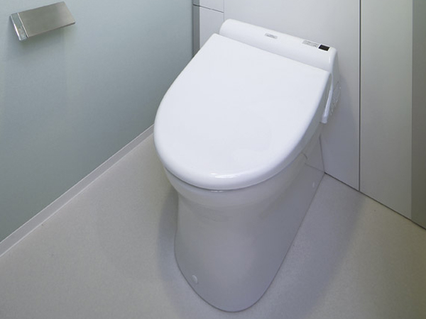 Toilet.  [toilet] Adopted water-saving toilets. Power-saving feature is the energy-saving specifications marked with (same specifications)
