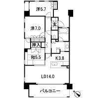 Floor: 3LDK, occupied area: 82.46 sq m, Price: 50,980,000 yen
