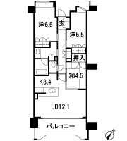 Floor: 3LDK, occupied area: 73.01 sq m, Price: TBD