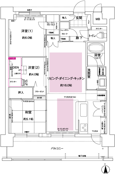 Floor: 3LDK, occupied area: 69.92 sq m, Price: 34.1 million yen