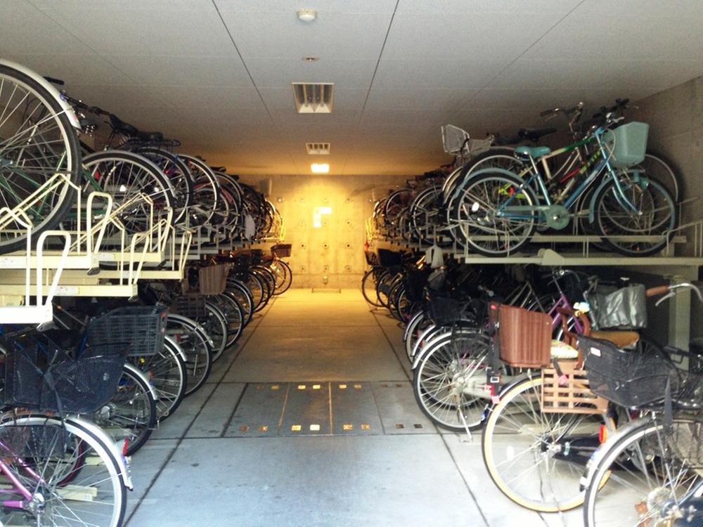 Other common areas. On-site is a bicycle parking lot