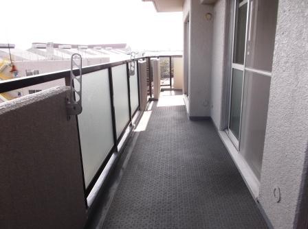 Balcony. Width is a wide balcony