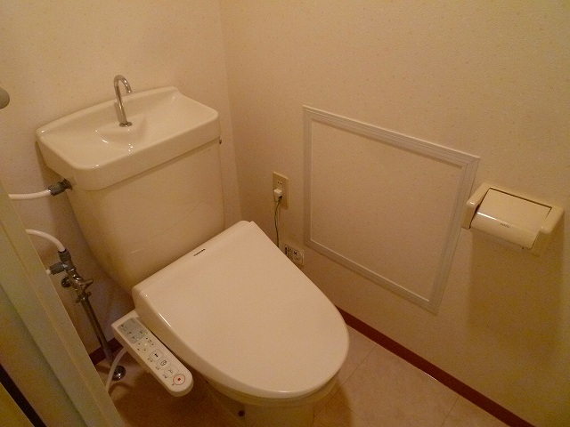 Toilet. It is with a bidet