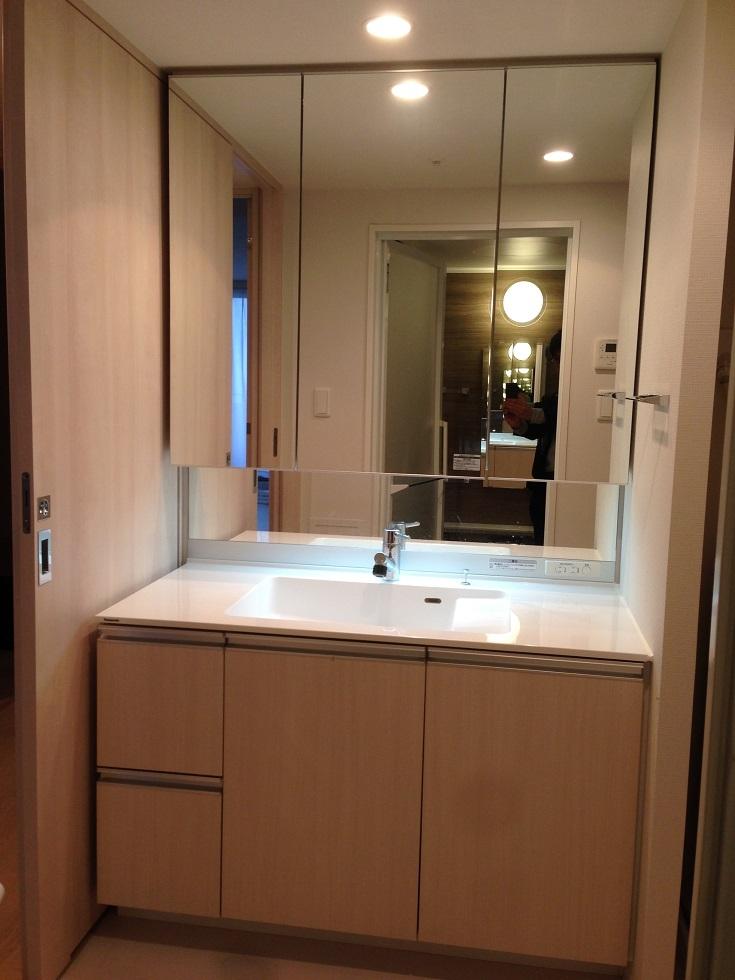 Wash basin, toilet. The current site (December 2013) Shooting