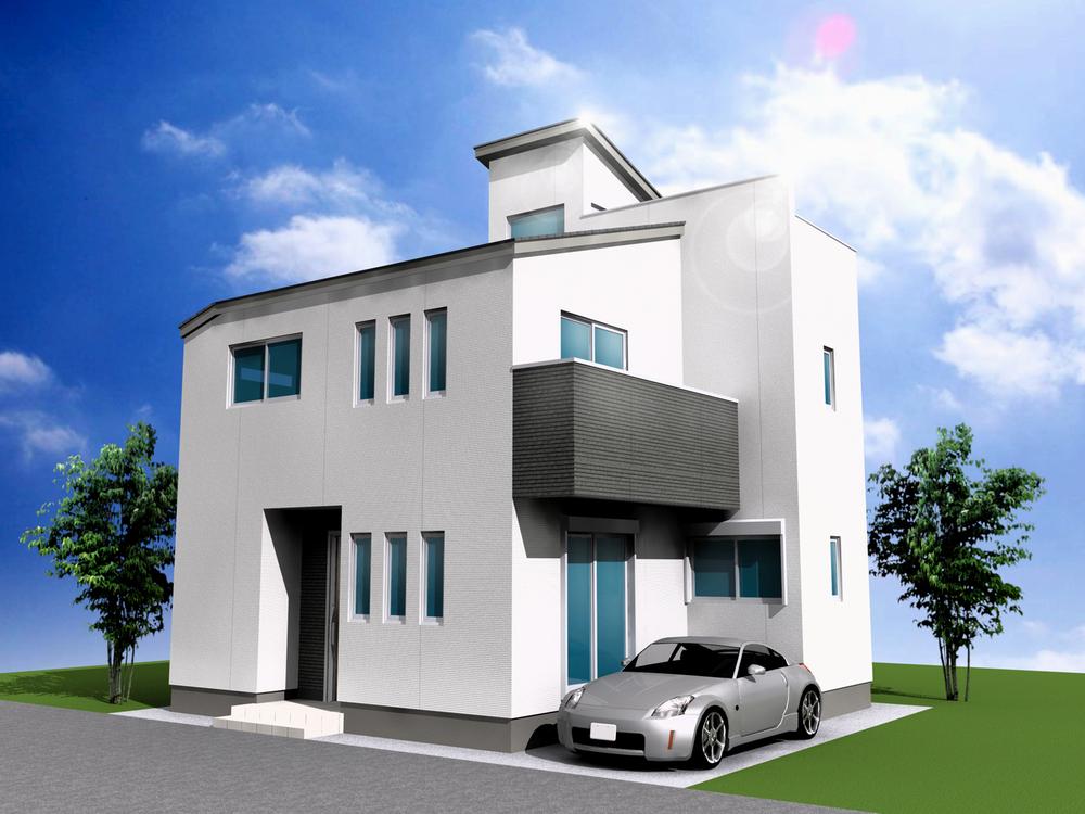 Building plan example (Perth ・ appearance). Building plan example (image Perth)