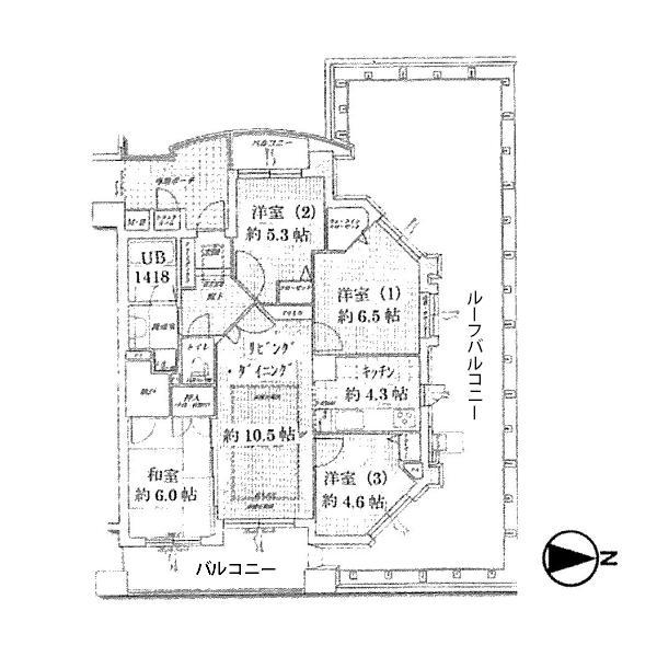 Floor plan. 4LDK + S (storeroom), Price 37,200,000 yen, Footprint 80.7 sq m