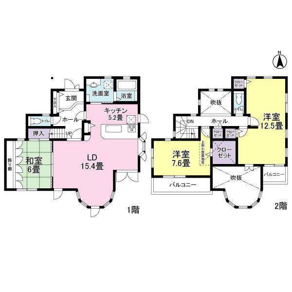 Floor plan. 25,800,000 yen, 3LDK, Land area 223.5 sq m , Building area 113.65 sq m