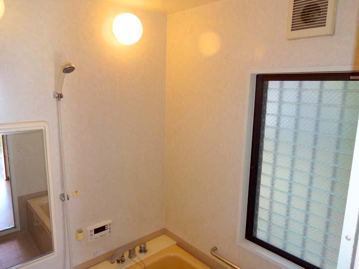 Bathroom. Ventilation is very easy because there is a window in the bathroom