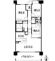 Floor: 3LDK, occupied area: 74.13 sq m, Price: 42,246,000 yen