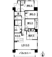 Floor: 4LDK, occupied area: 86.09 sq m, Price: 55,188,000 yen ・ 62,388,000 yen