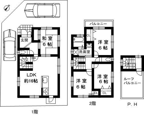 Building plan example (floor plan). Building plan example building area 98.82 sq m