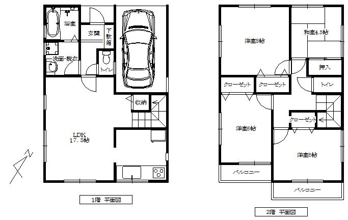 Floor plan. 39,800,000 yen, 4LDK, Land area 100 sq m , Building area 111.79 sq m floor plan