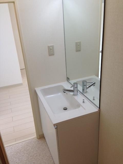 Wash basin, toilet. Had made also vanity