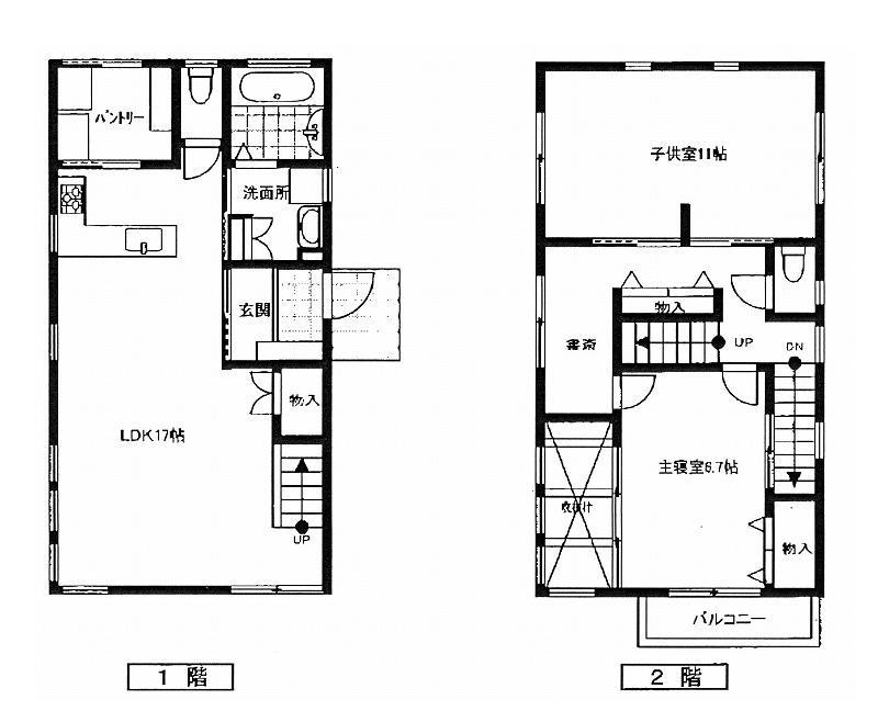 Floor plan. 42,621,000 yen, 3LDK + S (storeroom), Land area 131 sq m , Building area 91.3 sq m