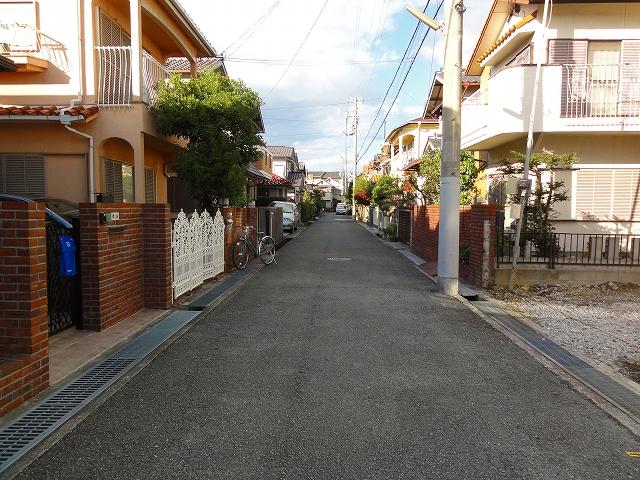 Local photos, including front road. Front road is little traffic, The width is about 4m.