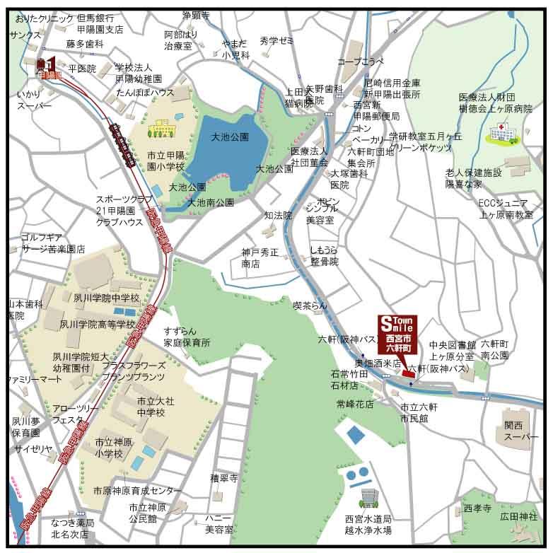 Local guide map
