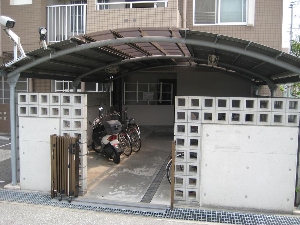 Other common areas. Bike shelter