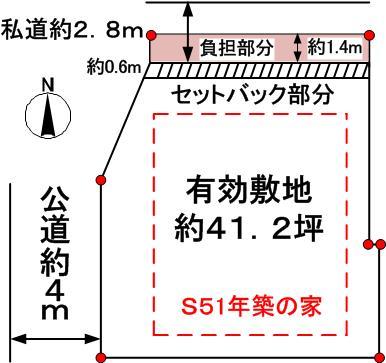 Compartment figure. Land price 53 million yen, Land area 153.04 sq m