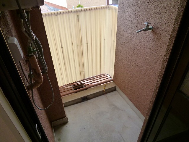 Other room space. Washing machine installed in the veranda