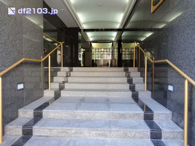 Entrance. It is the entrance stairs with a profound feeling, such as a hotel