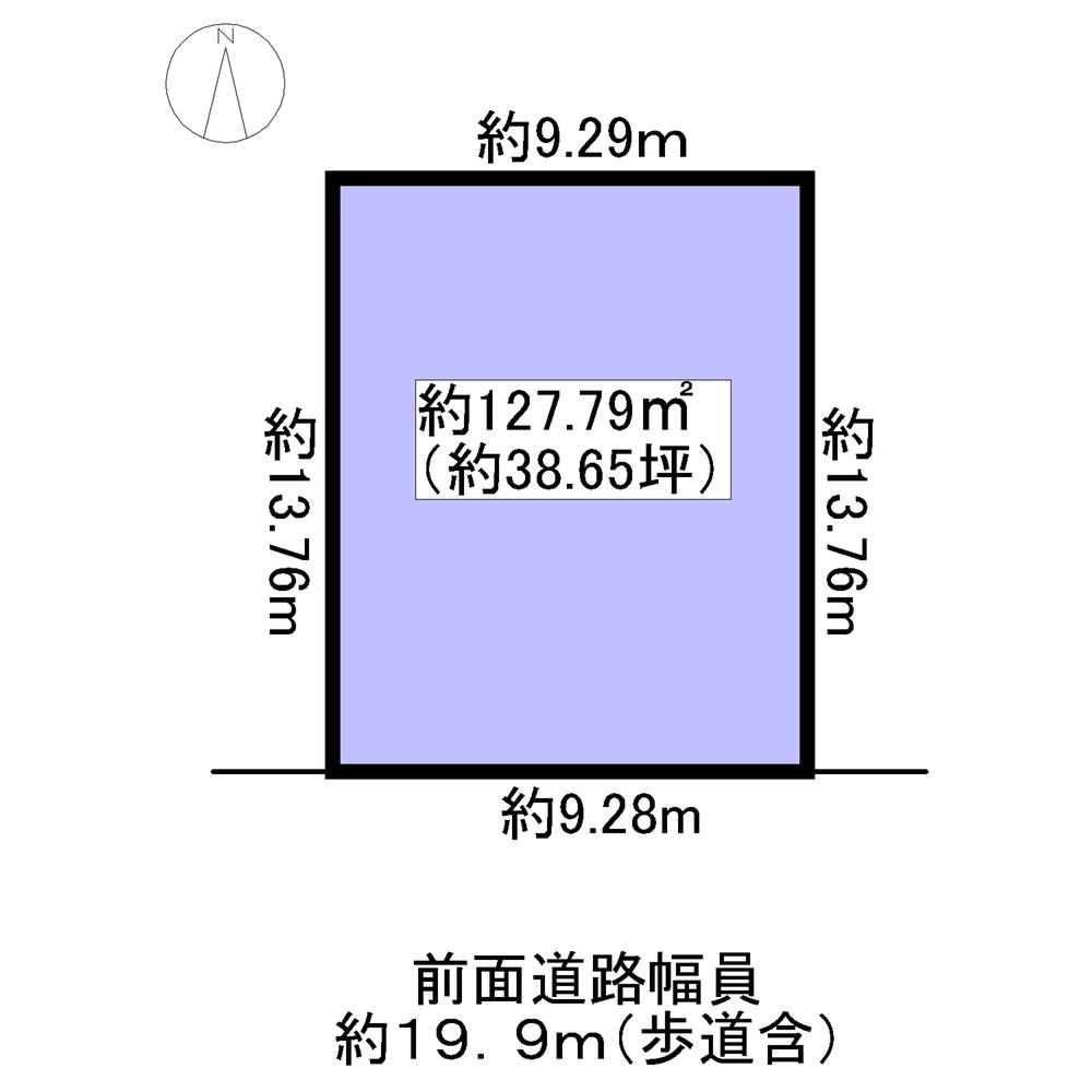 Compartment figure. Land price 50 million yen, There is no land area 127.79 sq m building conditions!  There is new construction plan