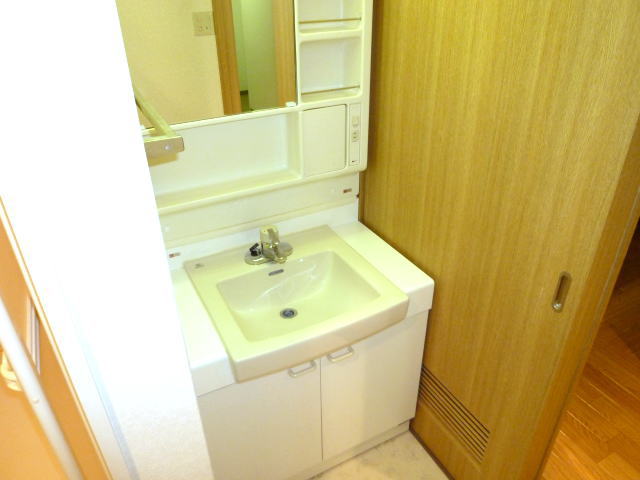 Washroom. Bathroom vanity