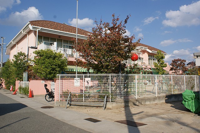 kindergarten ・ Nursery. Shinkabutohigashi nursery school (kindergarten ・ 416m to the nursery)