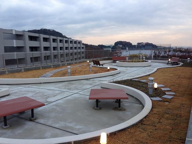 Other common areas. Book lounge is in the shared building, Guest rooms, Theater Room, There is a rooftop garden