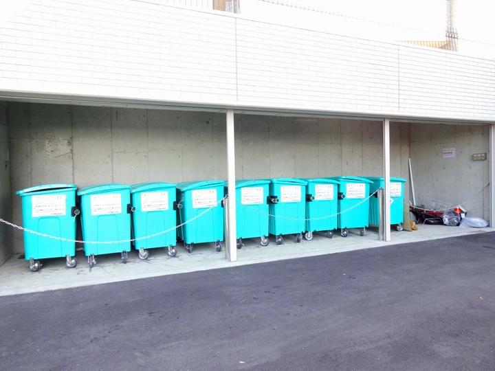 Other common areas. It is hygienic garbage station!