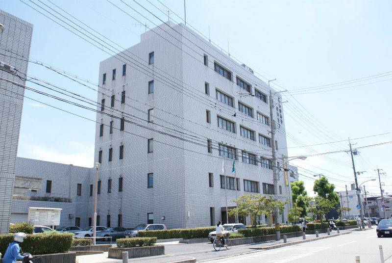 Police station ・ Police box. Nishinomiya police station (police station ・ Until alternating) 93m