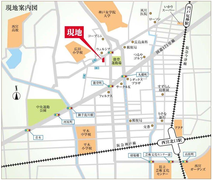Local guide map