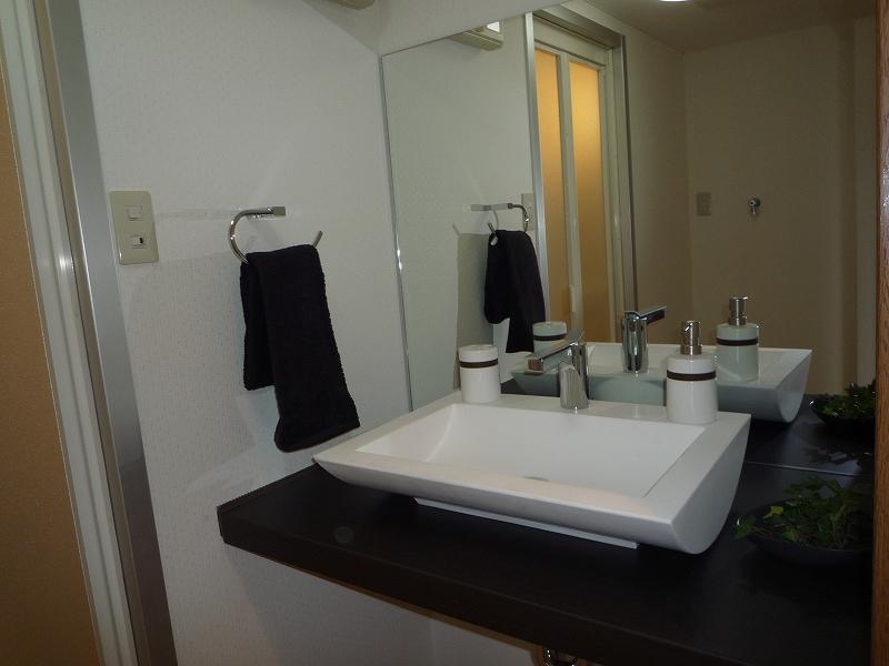 Wash basin, toilet. Indoor (July 2013) Shooting
