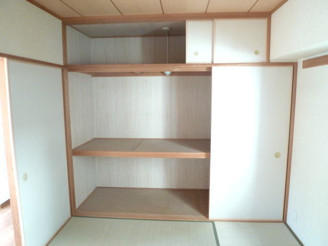 Receipt. Closet of Japanese-style room With upper closet